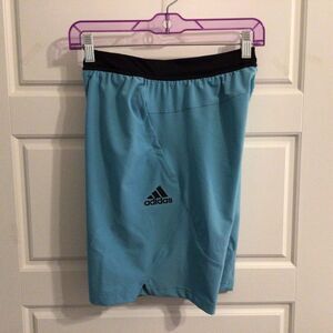 New adidas Mens Axis Knit 3.0‎ Shorts Size XS Lightweight Breathable Blue HZ3346